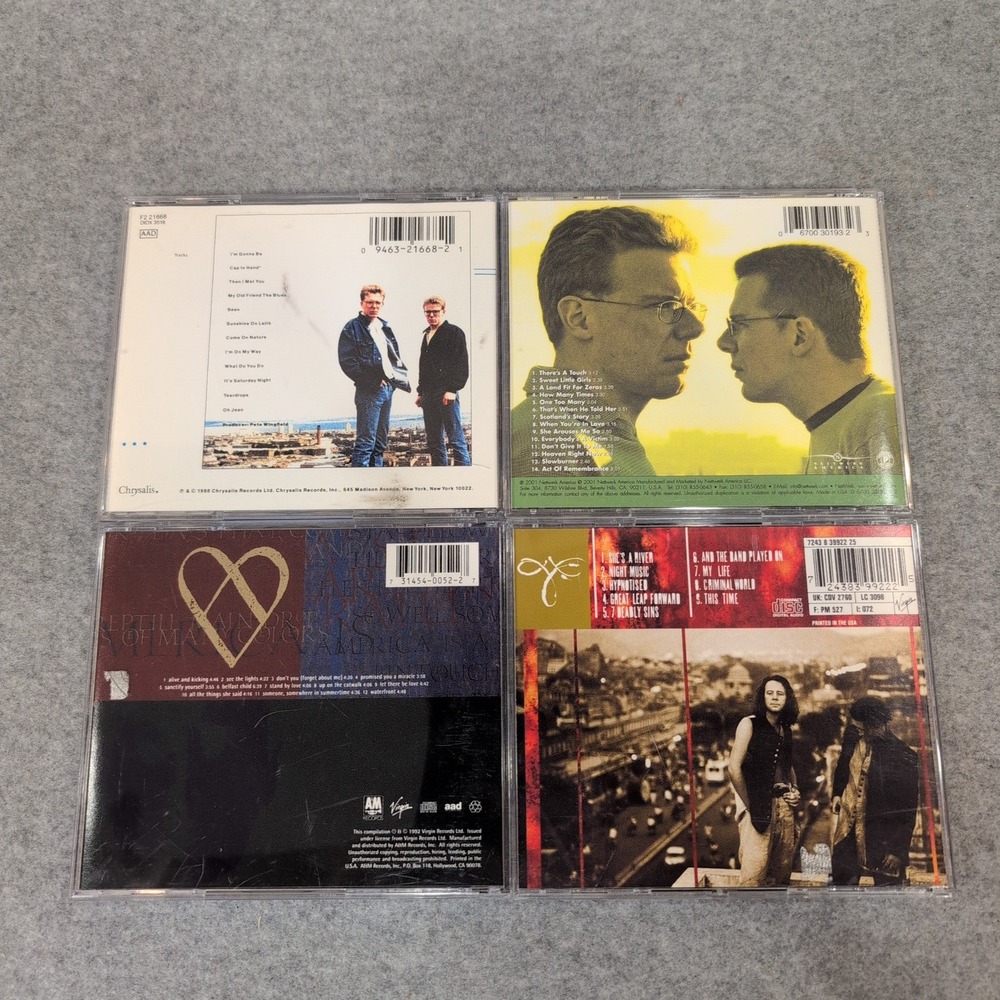 Scottish Alt Pop CD Lot The Proclaimers Simple Minds Sunshine On Leith 4 Disc - Picture 2 of 2
